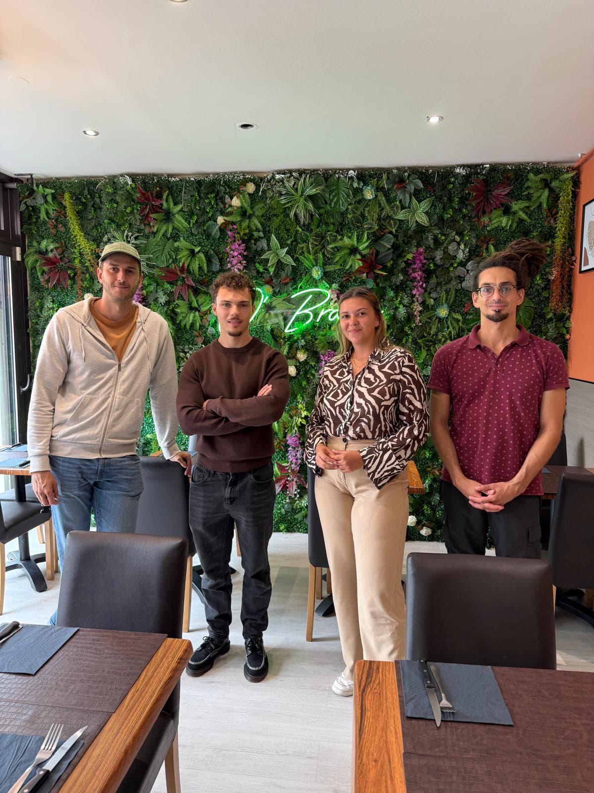 L'équipe Recycle chez un client